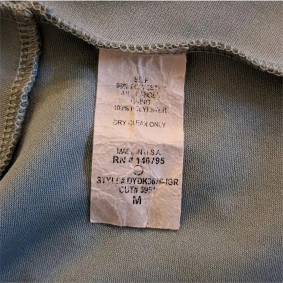 Altar'd State Ruffle Mini Dress Womens M Green Party Cocktail Formal Fairy - Picture 6 of 12